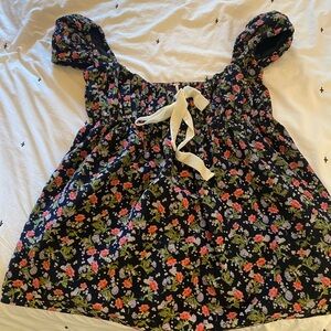 Free People baby doll top or short dress